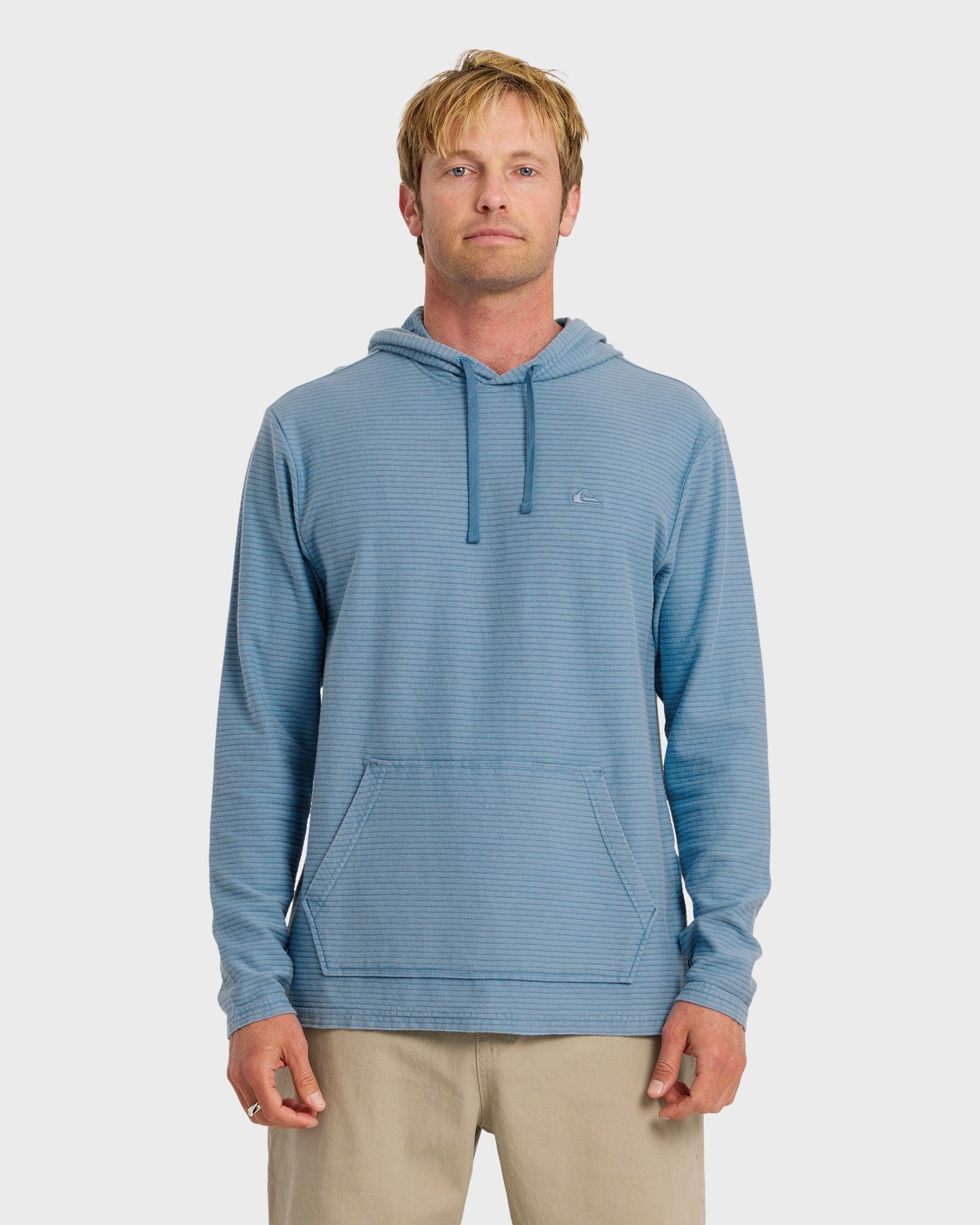 Alamitos Jacquard Stripe Pullover Hoodie - Riviera