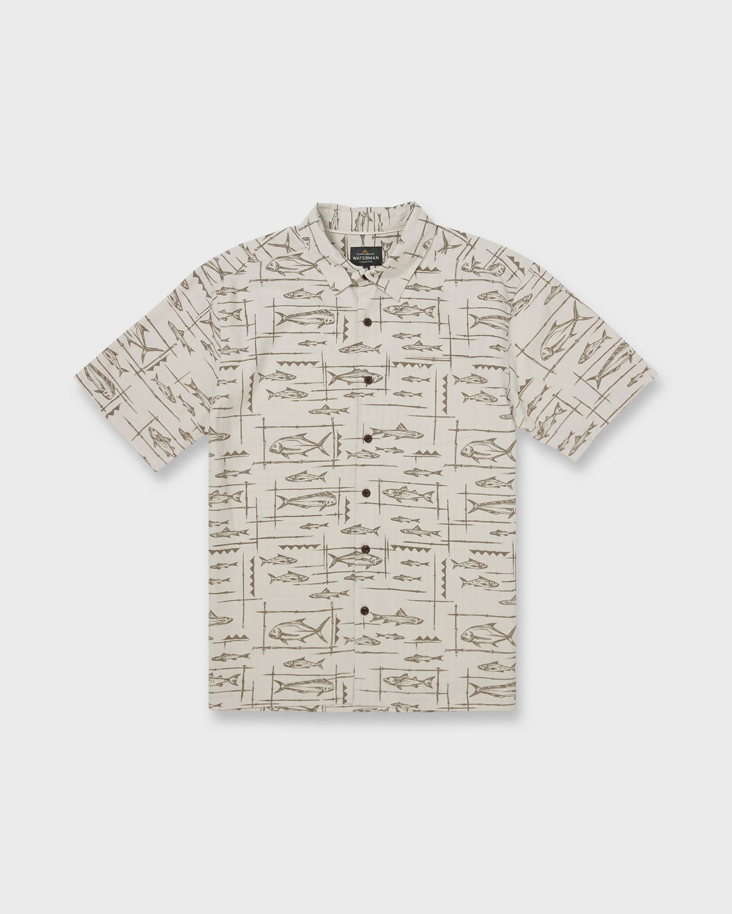 Waterman Topanga Short Sleeve Shirt - Moonbeam