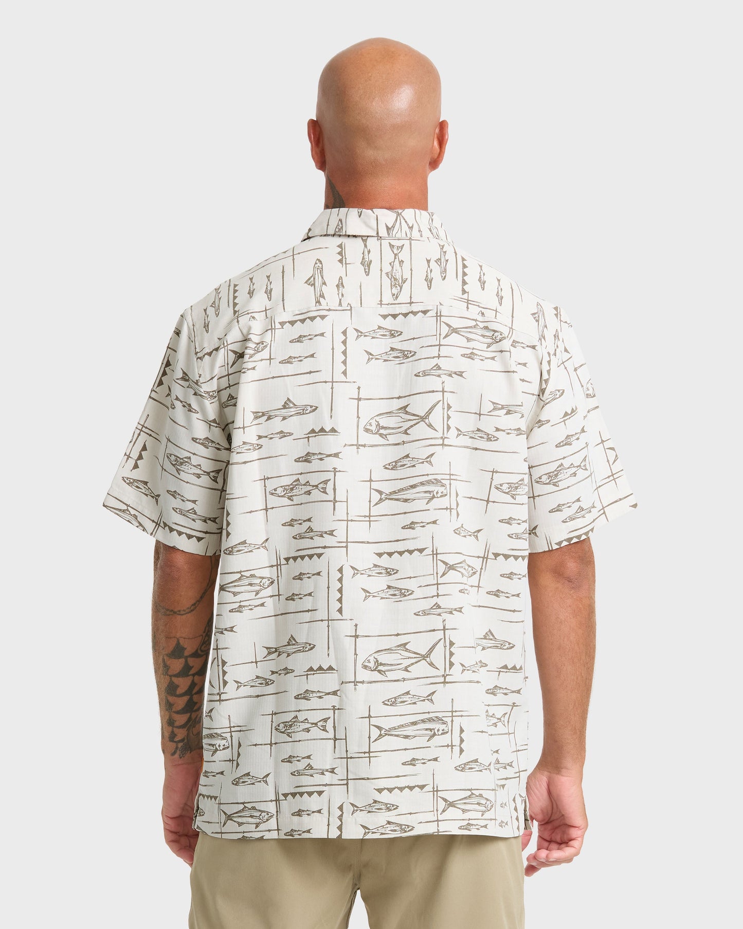 Waterman Topanga Short Sleeve Shirt - Moonbeam