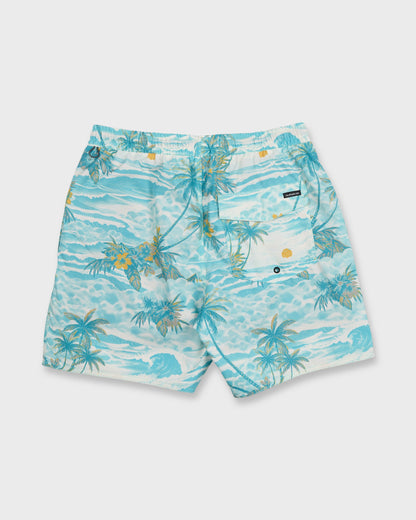 Mix Volley 17" Swim Trunks - Blue Haze