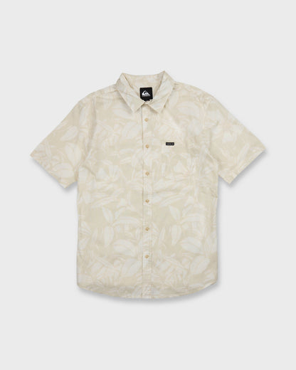 Cantina Classic Short Sleeve Cotton Shirt - Silver Birch