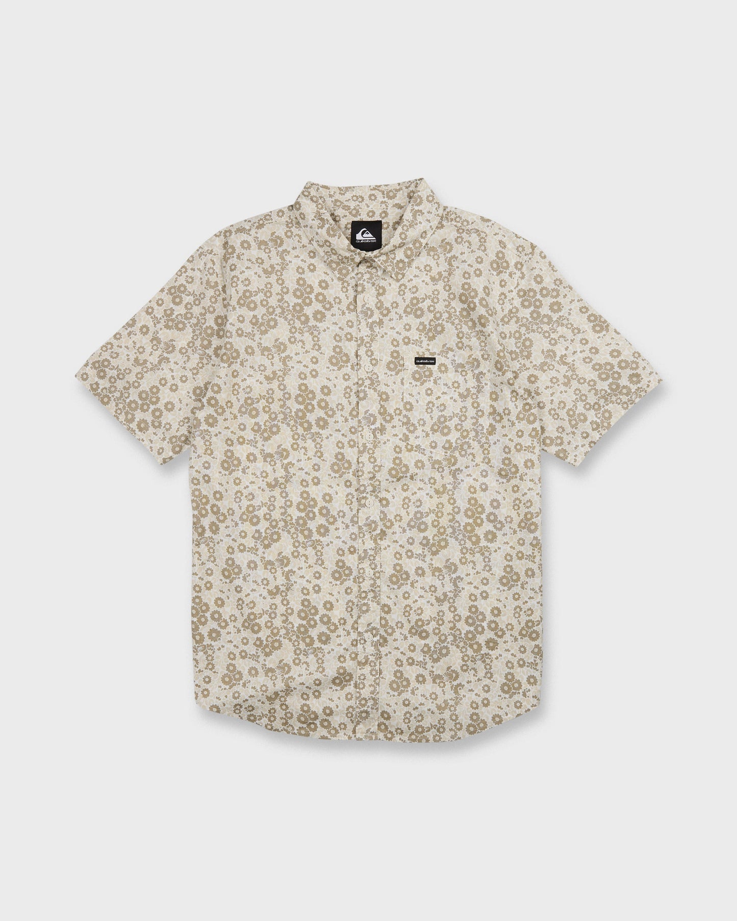 Ditsy Daze Classic Short Sleeve Woven Shirt - Seneca Rock