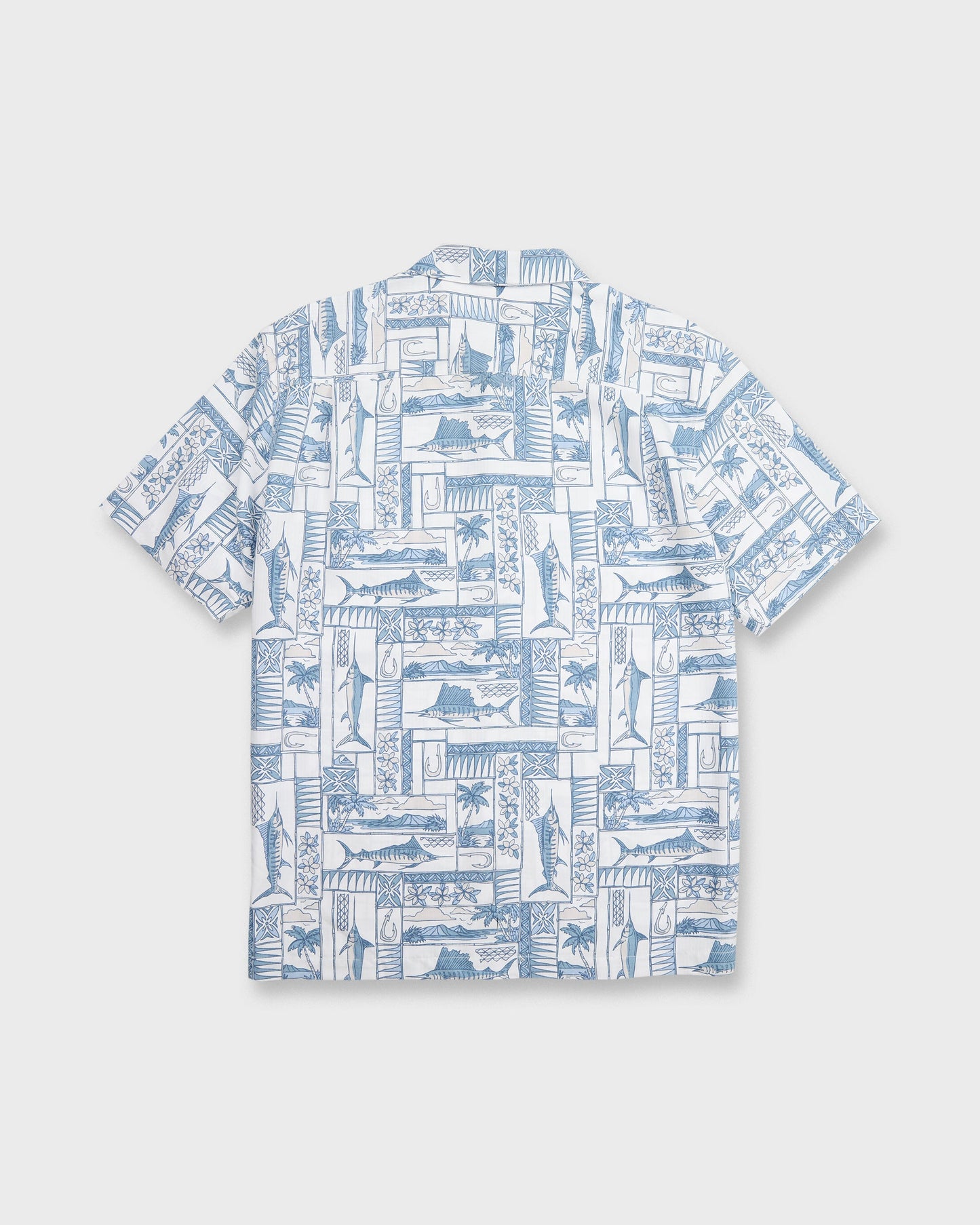 Waterman East Cape Short Sleeve Woven Shirt - White