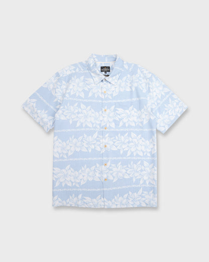 Waterman Horizons Short Sleeve Woven Shirt - Skyway