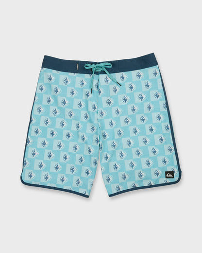 Sun Dial 19" Boardshorts - Aqua