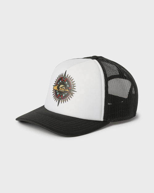 Full Moon Trucker Hat - White