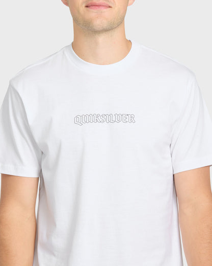 Serpents Short Sleeve Knit T-Shirt - White