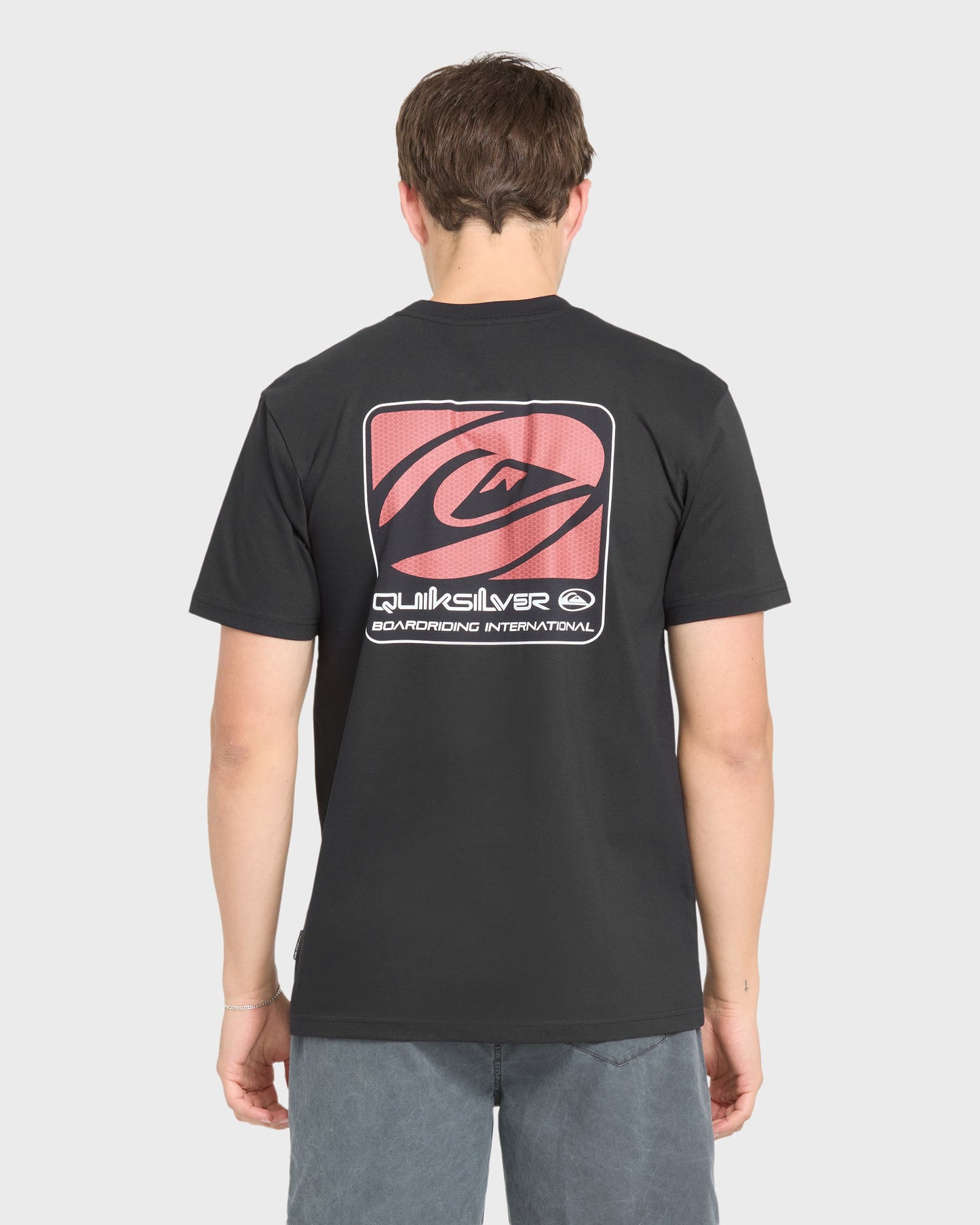 Out Of Bounds Classic Short Sleeve Cotton T-Shirt - Black
