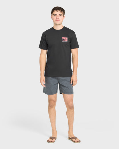 Out Of Bounds Classic Short Sleeve Cotton T-Shirt - Black