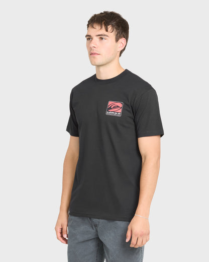 Out Of Bounds Classic Short Sleeve Cotton T-Shirt - Black