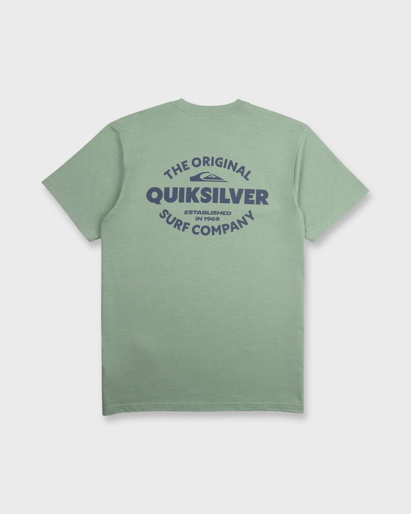 The Shed Short Sleeve Cotton T-Shirt - Lily Pad Heather