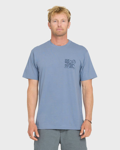Collage Classic Short Sleeve Knit T-Shirt - Infinity
