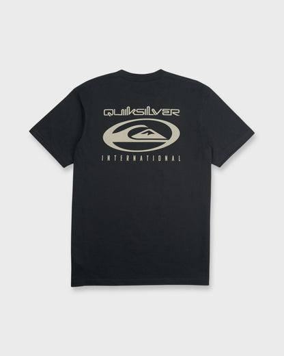 QS International Short Sleeve Knit T-Shirt - Black