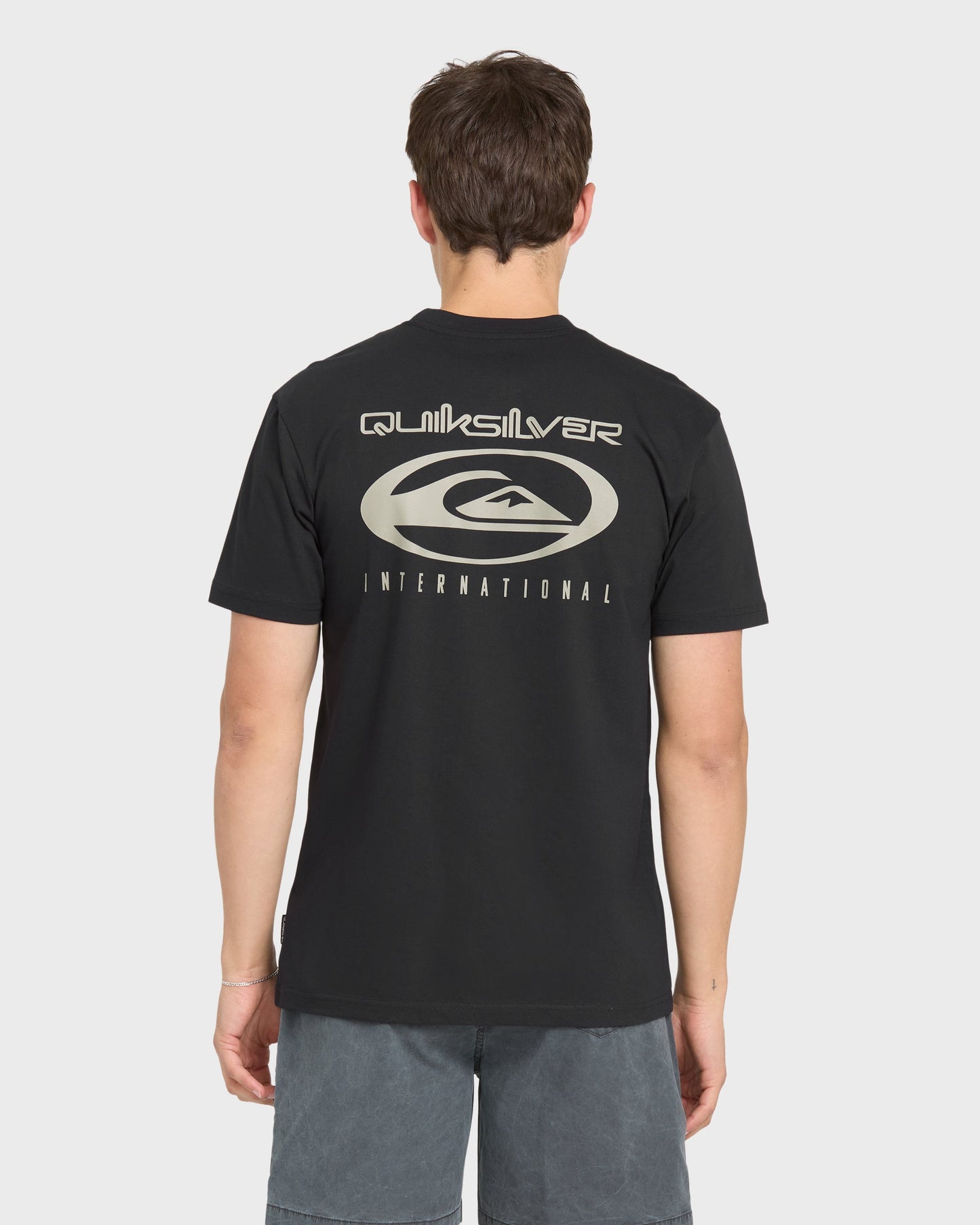 QS International Short Sleeve Knit T-Shirt - Black