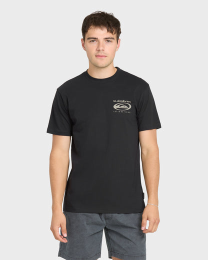 QS International Short Sleeve Knit T-Shirt - Black