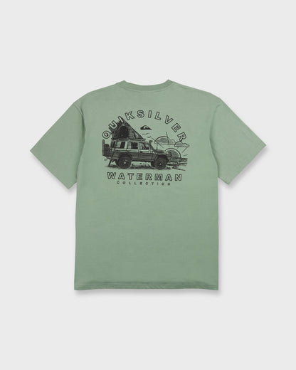 Waterman Traveler Classic Short Sleeve Cotton T-Shirt - Lily Pad