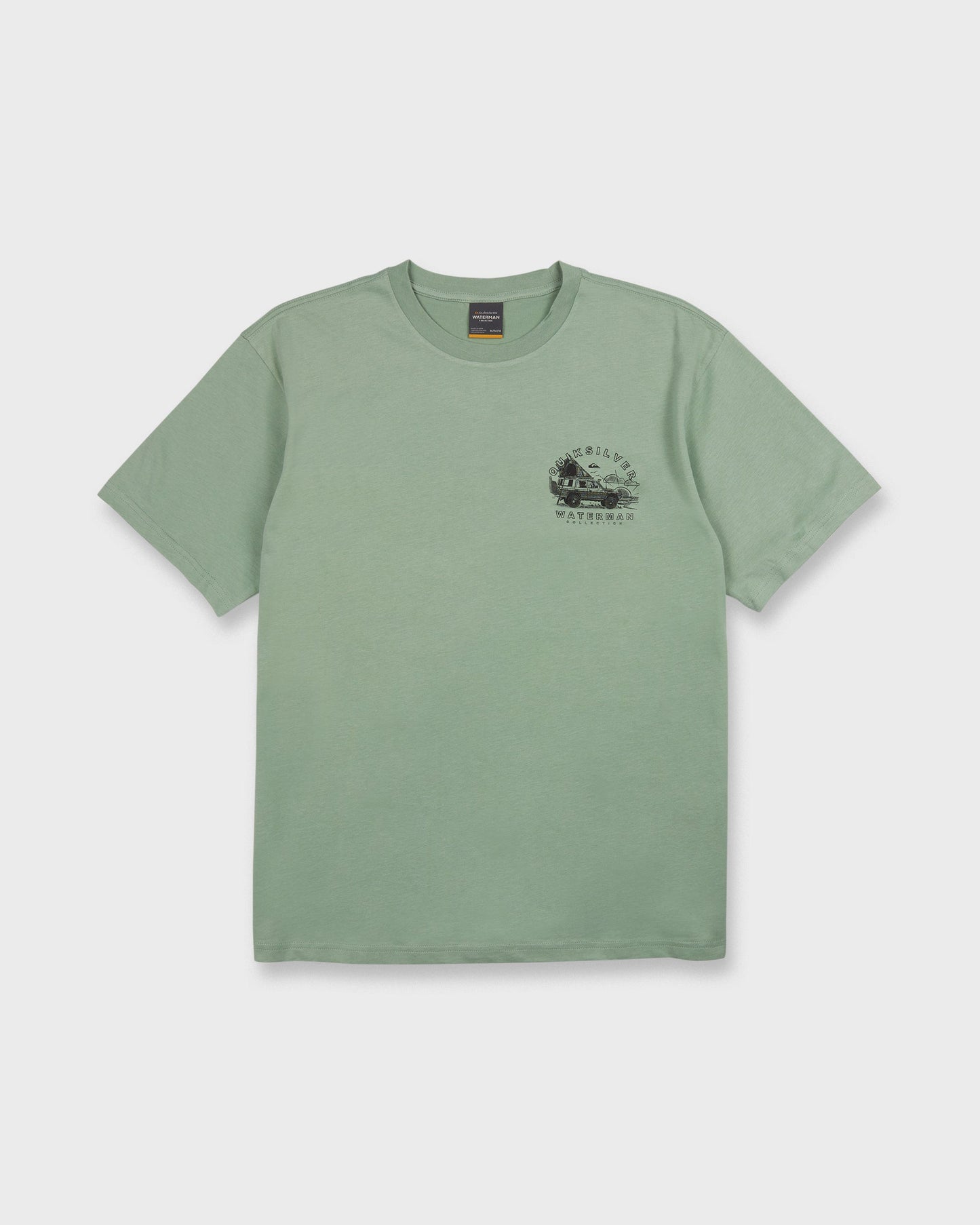 Waterman Traveler Classic Short Sleeve Cotton T-Shirt - Lily Pad