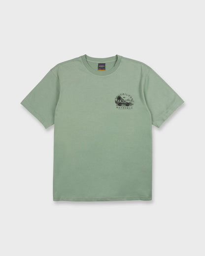 Waterman Traveler Classic Short Sleeve Cotton T-Shirt - Lily Pad