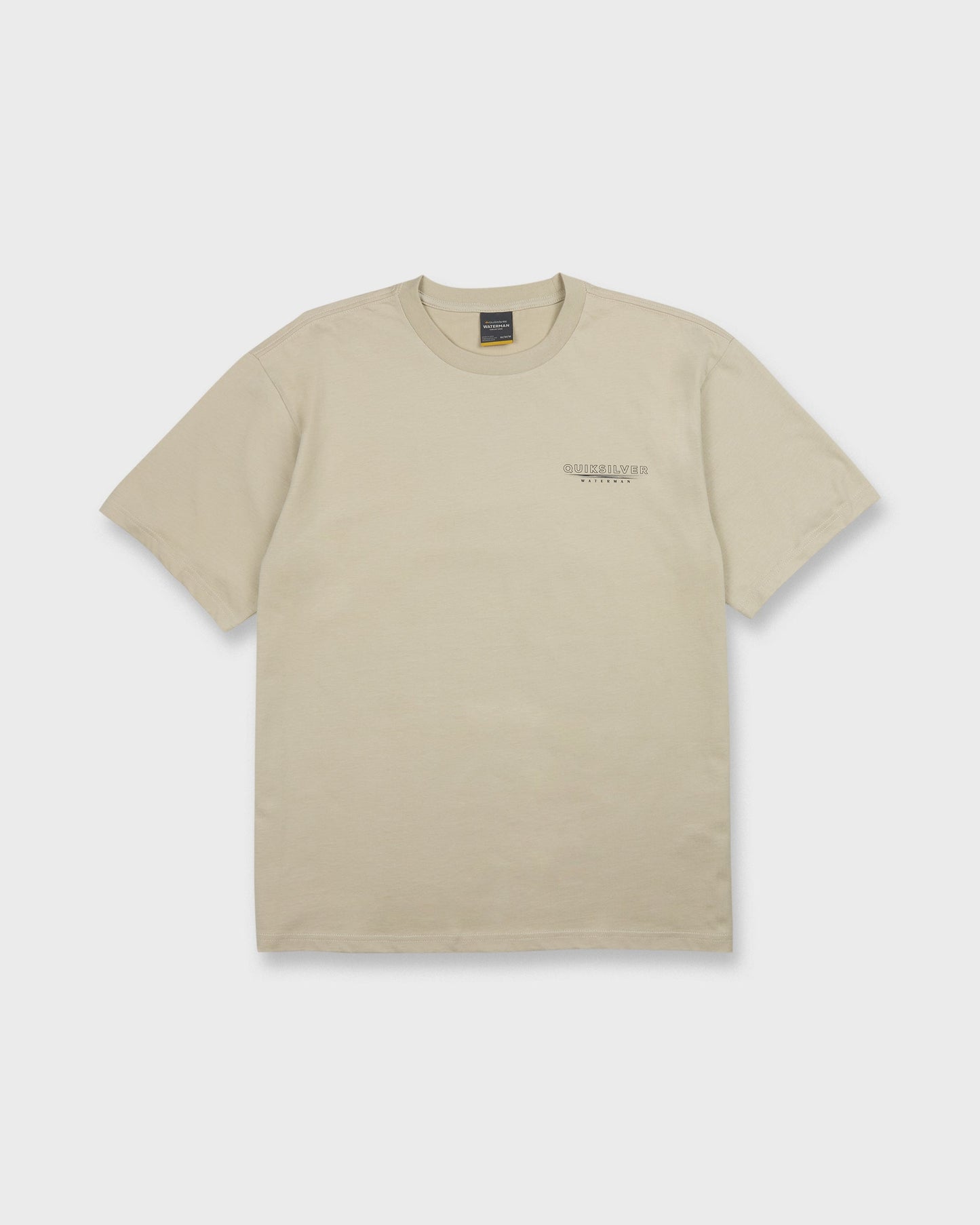 Waterman Anchors Down Classic Short Sleeve Cotton T-Shirt - Plaza Taupe