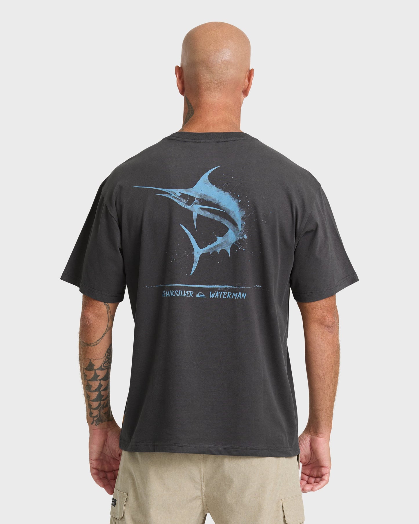 Waterman Angler Classic Short Sleeve Cotton T-Shirt - Phantom