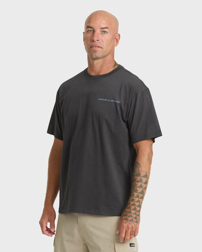 Waterman Angler Classic Short Sleeve Cotton T-Shirt - Phantom
