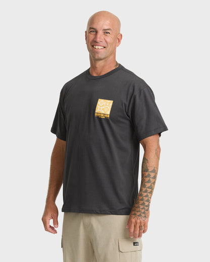 Waterman In The Elements Classic Short Sleeve Cotton T-Shirt - Phantom