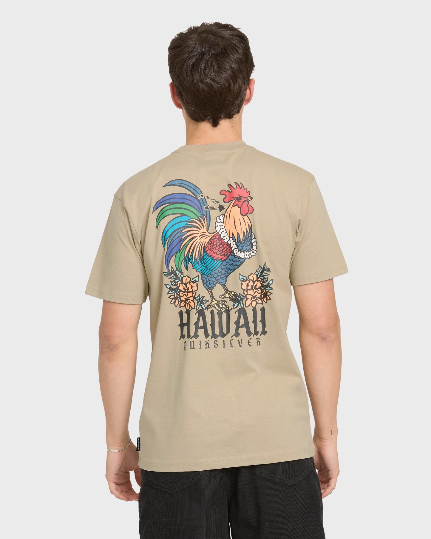 Hawaii Da Rooster Classic Short Sleeve Knit T-Shirt - Seneca Rock
