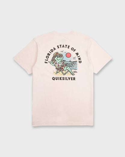 Florida Lounge Short Sleeve Knit T-Shirt - Rosewater