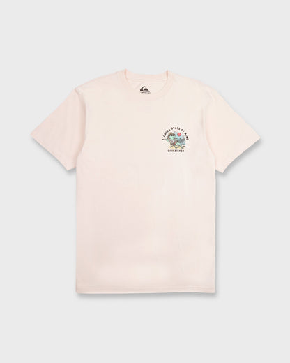 Florida Lounge Short Sleeve Knit T-Shirt - Rosewater