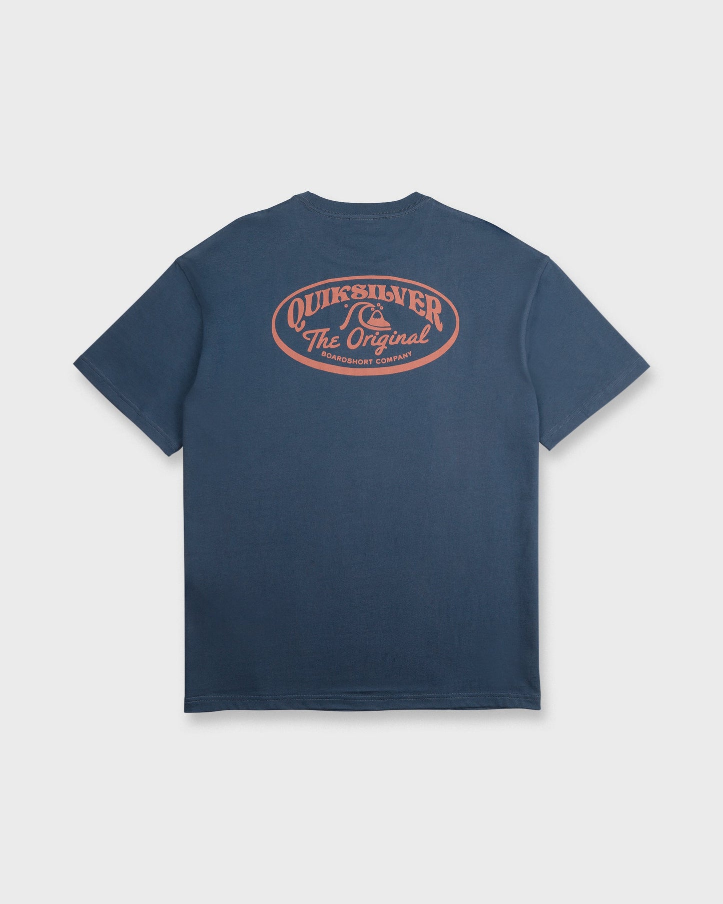 Originals Script Short Sleeve Knit T-Shirt - Dark Denim