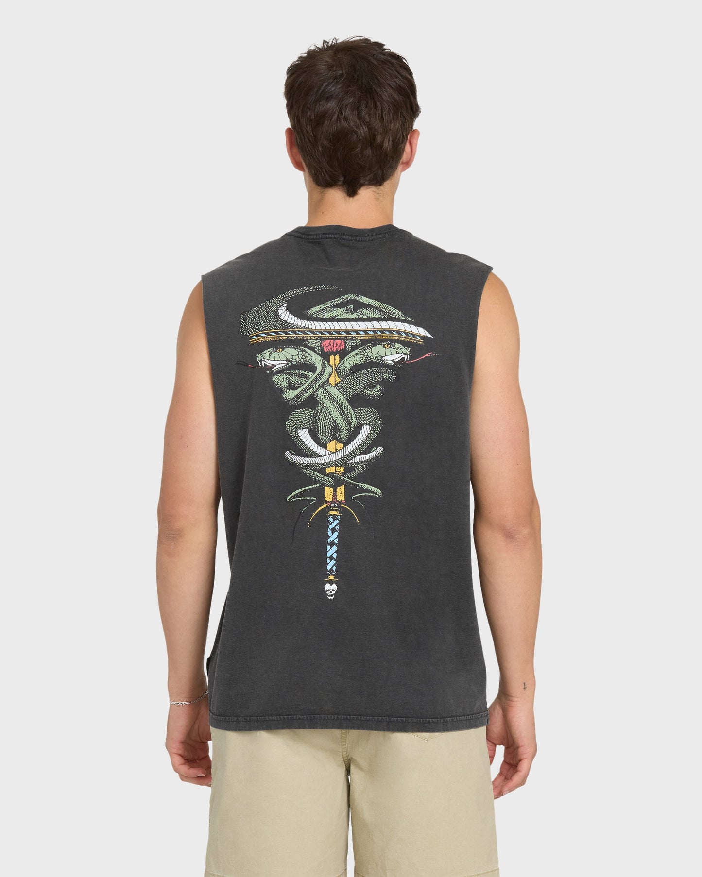 Serpents Tank Top - Phantom