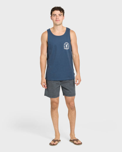 Freedom Ring Tank Top - Dark Denim