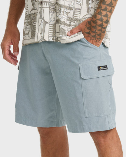 Legion Cargo 20" Amphibian Hybrid Shorts - Frost Gray Heather