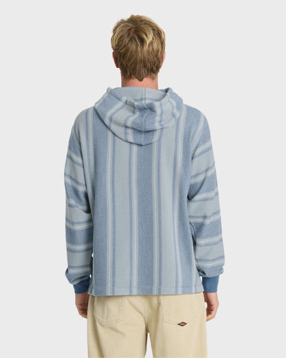 Chileno Henley Hoodie - Quiet Harbor