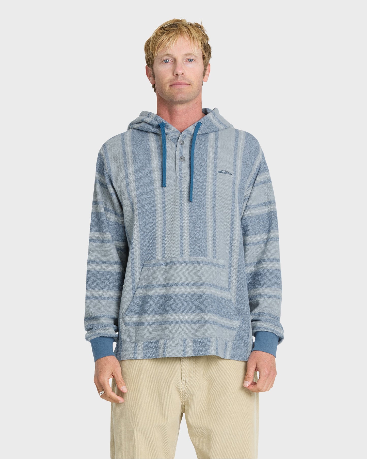 Chileno Henley Hoodie - Quiet Harbor