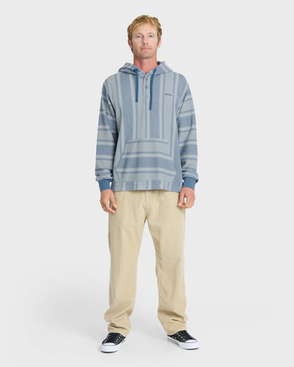 Chileno Henley Hoodie - Quiet Harbor