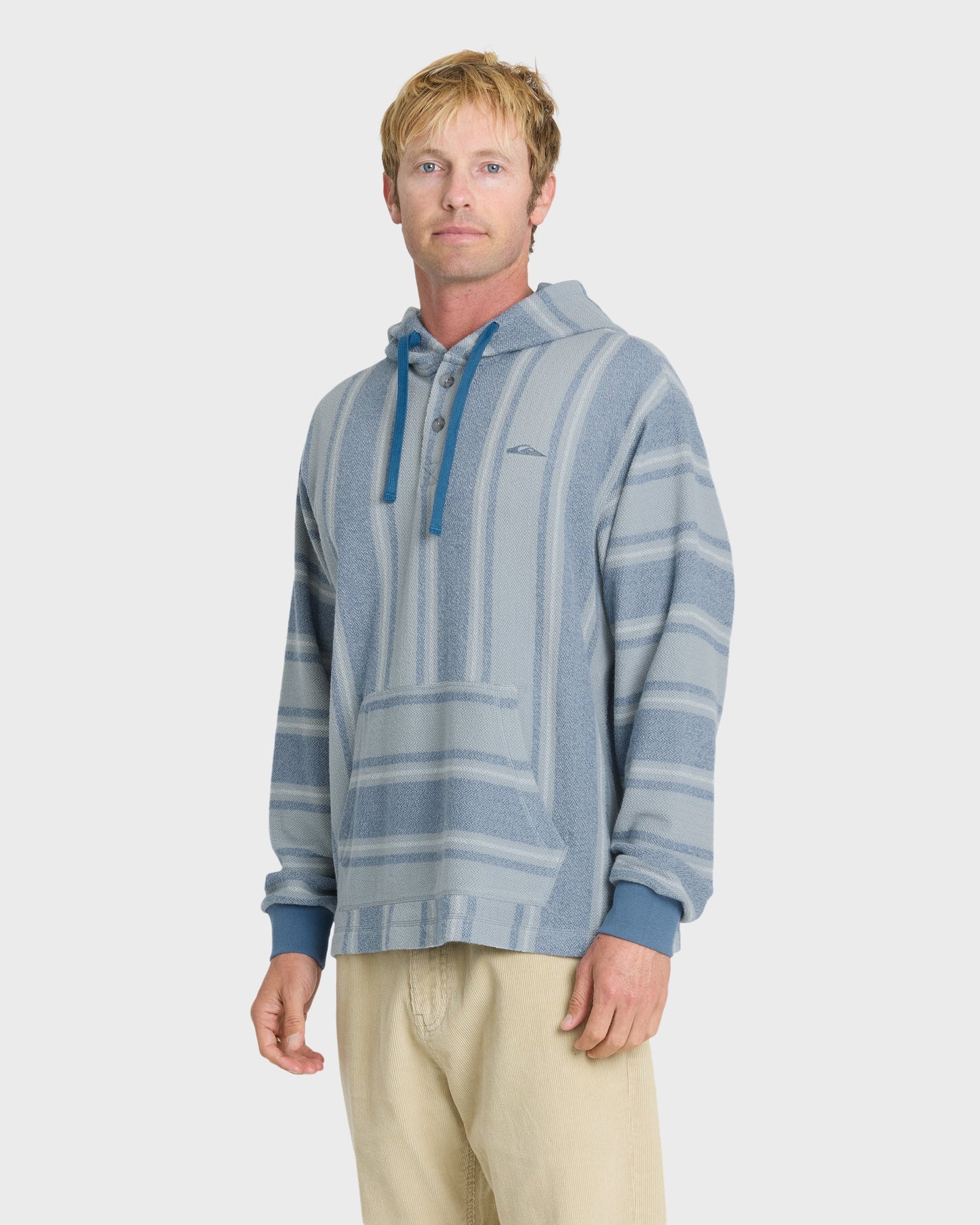 Chileno Henley Hoodie - Quiet Harbor