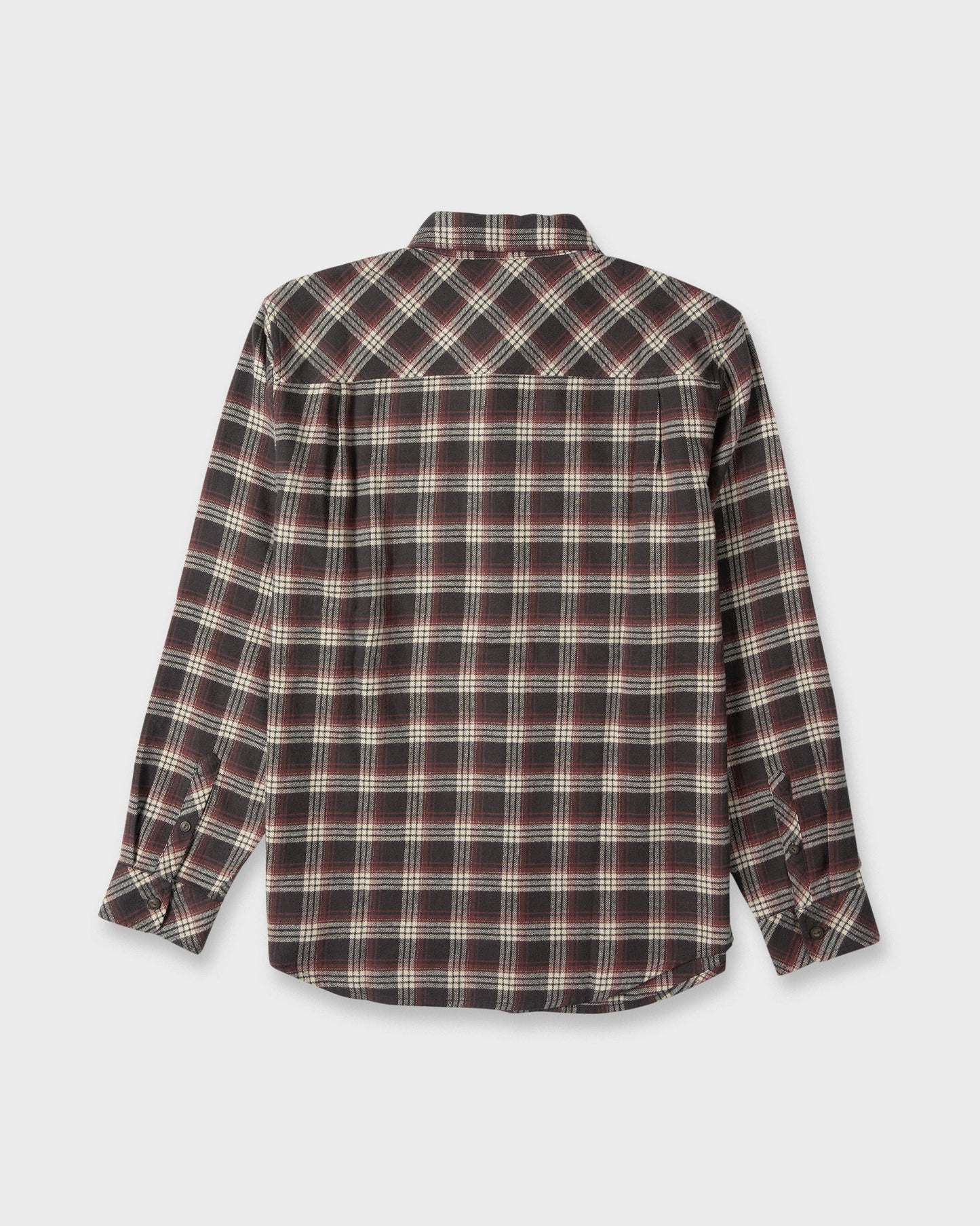 Saltwater Long Sleeve Flannel Shirt - Phantom