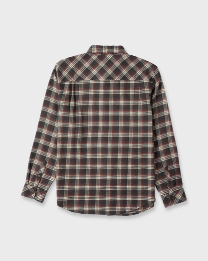 Saltwater Long Sleeve Flannel Shirt - Phantom
