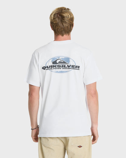 My World Knit Short Sleeve T-Shirt - White