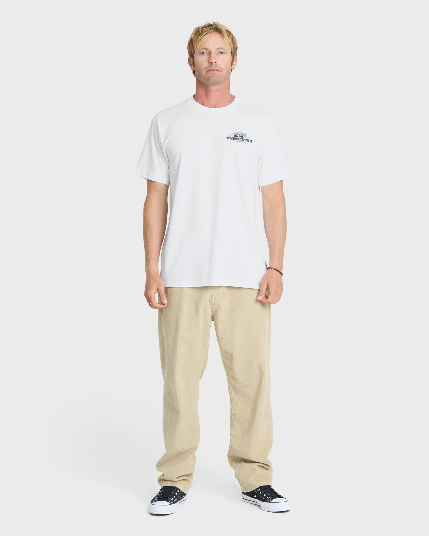 My World Knit Short Sleeve T-Shirt - White