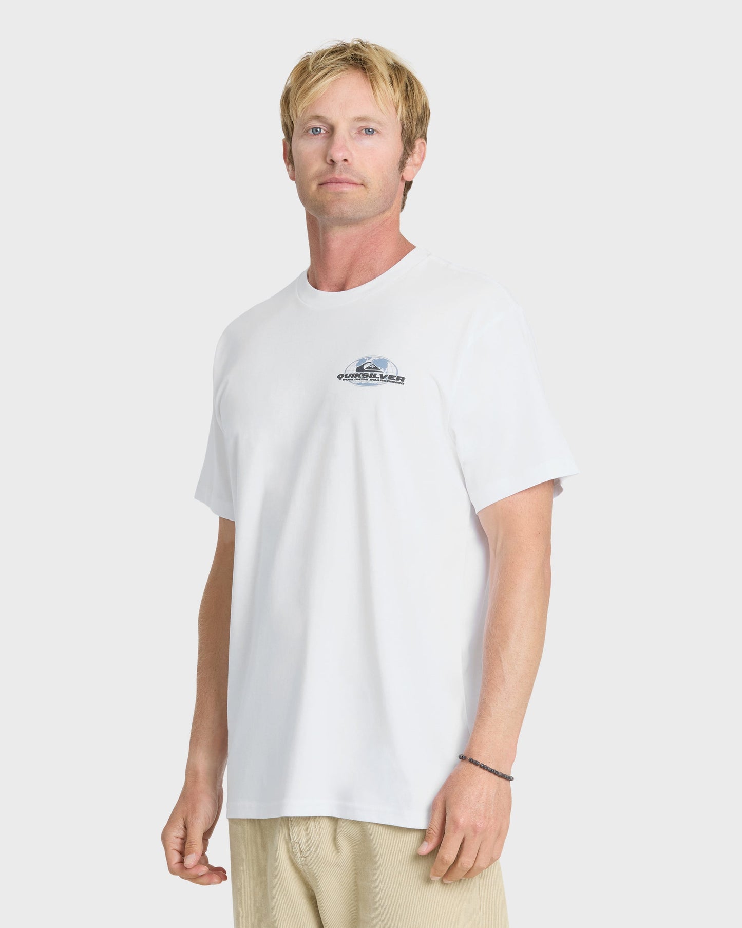 My World Knit Short Sleeve T-Shirt - White