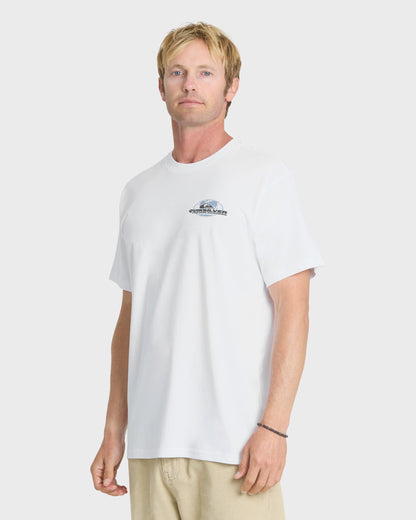 My World Knit Short Sleeve T-Shirt - White