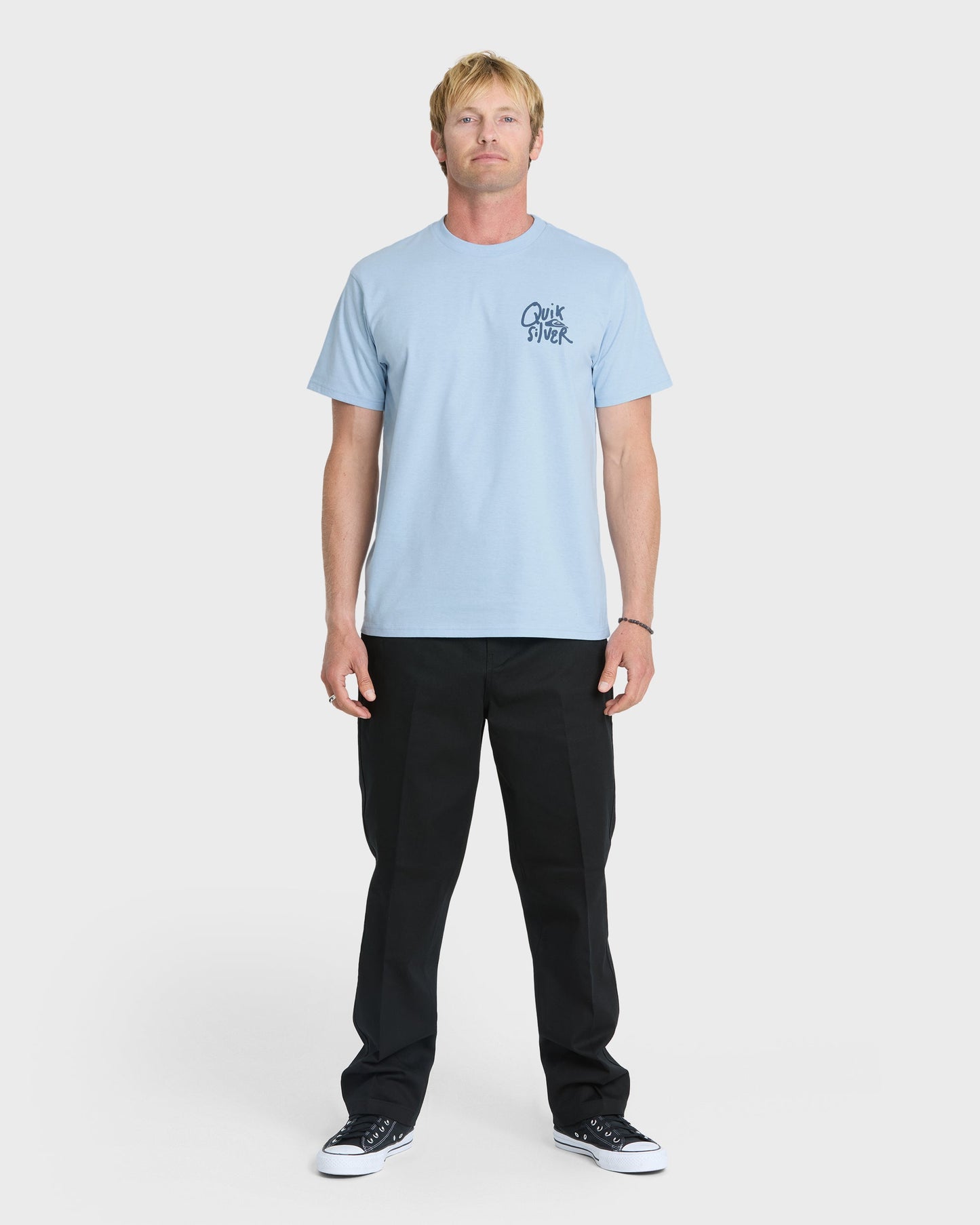 Shred Classic Short Sleeve Knit T-Shirt - Skyway Heather