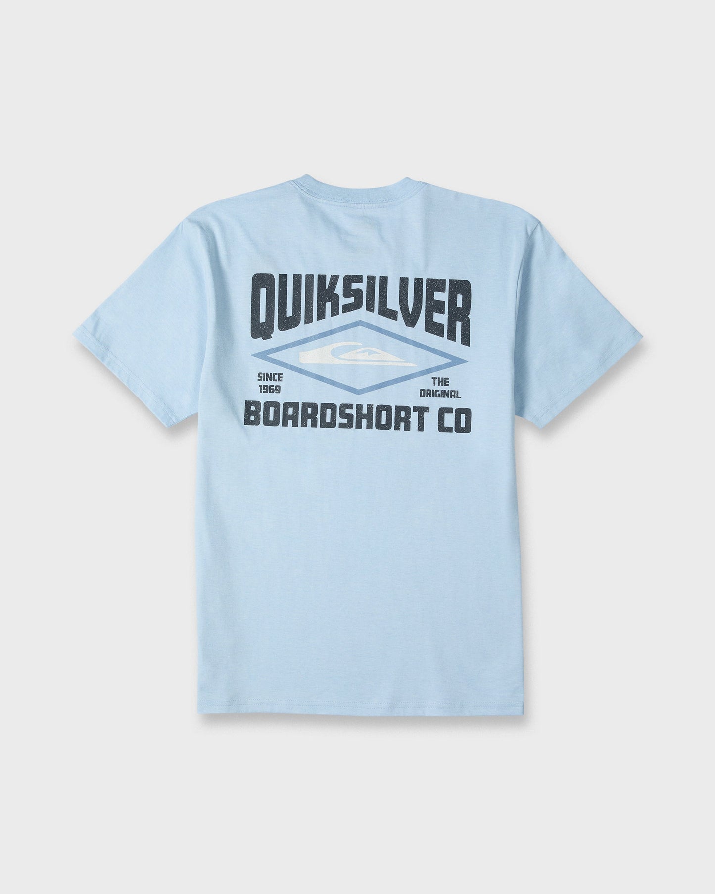 Stay Diamond Classic Short Sleeve Knit T-Shirt - Skyway Heather