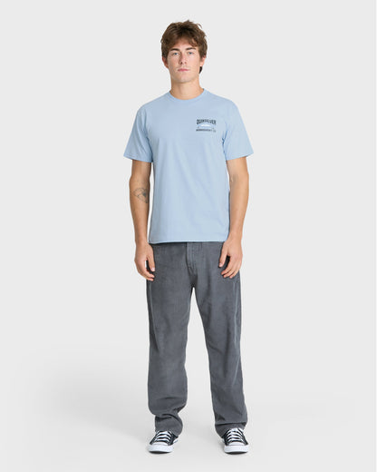 Stay Diamond Classic Short Sleeve Knit T-Shirt - Skyway Heather