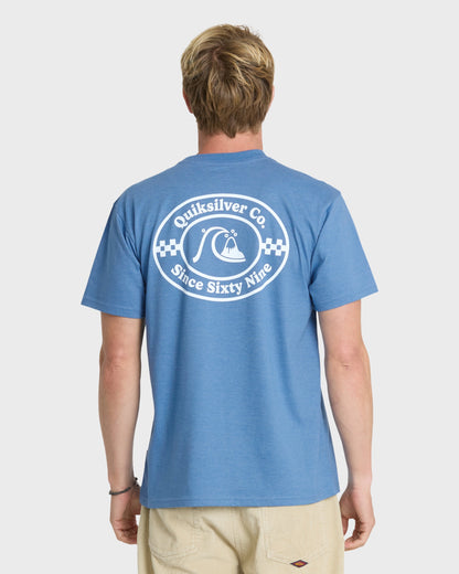 OG Bubble Classic Short Sleeve Knit T-Shirt - Quiet Harbor Heather