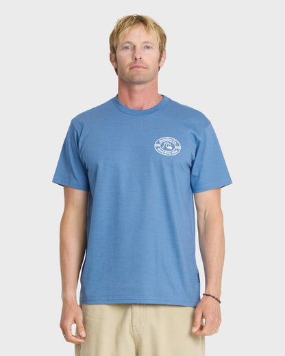 OG Bubble Classic Short Sleeve Knit T-Shirt - Quiet Harbor Heather