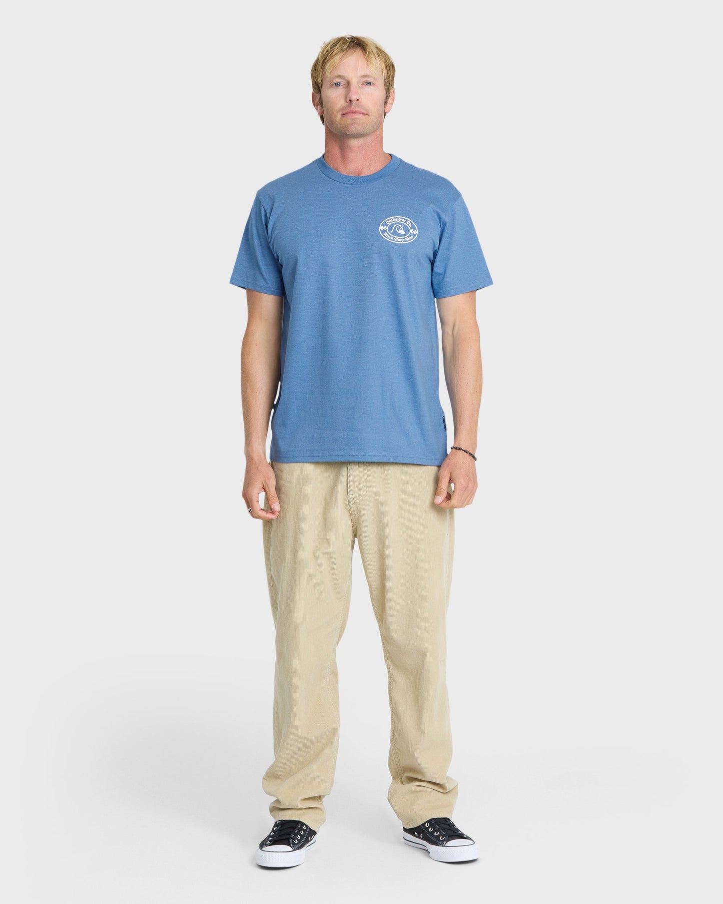 OG Bubble Classic Short Sleeve Knit T-Shirt - Quiet Harbor Heather