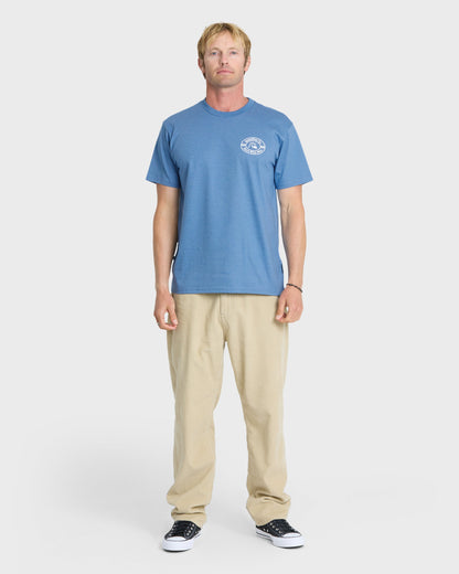 OG Bubble Classic Short Sleeve Knit T-Shirt - Quiet Harbor Heather